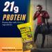 Voll Pro Protein Bars - High Protein 21g with Ashwagandha & Moringa | No Added Sugar | 6-Pack - Buy Online on GoSupps.com