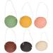 6 Pieces Konjac Facial Sponge Natural Biodegradable Konjac Facial Sponge Konjac Sponge Set for Deep Pore Cleansing and Exfoliation Facial Sponges for All Skin Types - Buy Online on GoSupps.com