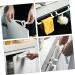 STOBAZA 4pcs Door Hook Over Door Towel Rack Door Behind Towel Stands Towel Hanging Rack Arc Towel Ring White 24X7X6CM - Buy Online on GoSupps.com