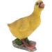 Outdoor Garden Duck Statue Adorable Animal Figurine for Patio Durable Material for Weather (Gray) Grey - Buy Online on GoSupps.com
