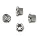 Bicycle Wheel Hub Axle Nuts Set | 4pcs Track Nut Bike Accessories | M10 Rear Axle + M9 Front Axle Nuts | 7075 Aluminum Alloy - Buy Online on GoSupps.com