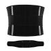 Lumbar Back Brace Breathable Lower Back Support Back Support Belt - Lightweight Workout Back Brace Waist Supports for Outdoor Activities Black L