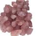 Natural Crystal Rough 1pc 50-600g Natural Crystal Quartz Minerals Specimen Rose Quartz Irregular Shape Rough Rock Stone Home Decoration (Color : 1pc 460-580g)