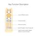 Buy Simulation Baby Remote Control Toys - Educational Musical Toddler TV Remotes for Learning | Cat Cover & White Design - Buy Online on GoSupps.com