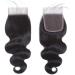 Lace Closure 4X4 Brazilian Virgin Human Hair Body Wave Closure Free Part 100% Unprocessed Human Hair 4x4 Lace Closure Natural Black Color Wet And Wavy Hair Closure 12 inch - Buy Online on GoSupps.com