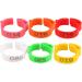Fenteer 100 St e Adjustable Chicken Rings | 2.8 cm Foot & Leg Rings for Chickens Geese & Ducks - Durable Orange Clip Rings - Buy Online on GoSupps.com