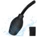 AWAVM 310ML Anal Douche Enema Bulb Vaginal Douche Enema Cleaner for Women s or Man s Health Safe Comfortable Rubber Washing Cleaning Douche Kit black