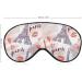 Love Kiss Paris Eiffel Tower Sleep Mask - Adjustable Strap, Blocks Light for Night Travel - Men Women Blindfold for Sleeping - Buy Online on GoSupps.com