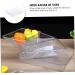 MAGICLULU Jewelry Holder Stand 1pc Transparent Tray Baking Pan Lap Trays for Eating Tea Kitchen Supplies Tableware Delicatessen Transparent Color 32x25cm - Buy Online on GoSupps.com