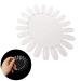 Honbay 20PCS Plastic False Nail Swatches Wheels - Manicure Nail Art Color Display Wheel - Buy Online on GoSupps.com