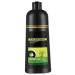 Black Hair Dye Plant Natural 500ml Hair Dye Shampoo White Foam Non-Irritating Hair Care Black Hair Shampoo for Women