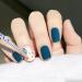 3 Piece Acrylic Nail Brush Set - Blue Professional Nail Art Liner & Detail Brushes for UV Gel & Acrylic Manicure - Buy Online on GoSupps.com