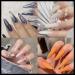 Desdemona Stiletto Dual Forms Set - 100 Pcs Poly Extension Gel Nail Molds - Buy Online on GoSupps.com