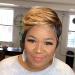 LEOSA Ombre Short Bob Pixie Cut Wig with Bangs | Black Women's Cute Synthetic Wig | Brown Mix Black Highlight Color - Buy Online on GoSupps.com