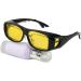 Macular Degeneration Glasses for Men & Women | Yellow Lenses for Glaucoma Cataracts & Retinitis Pigmentosa - Shop Internationally - Buy Online on GoSupps.com
