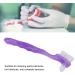 Denture Toothbrush - Soft Bristles, Double Sided - Purple - Home & Travel - Buy Online on GoSupps.com