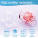 Eihi 4 Pieces Pacifier Set for 0-6 Months | MAM Tooth-Friendly Baby Pacifiers - Extra Light & Airy Design Special Silicone - Buy Online on GoSupps.com