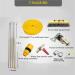 5-12M Window Cleaning Pole Photovoltaic Panel Cleaning Tool Extendable Cleaner for Trucks Windows Washing Multi-Purpose Water Spray Brush/7.5M/24.6Ft - Buy Online on GoSupps.com