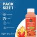 Chef's Larder Buffalo Wing Sauce 1L - Red Hot Sauce Made with Cayenne Pepper - Ideal Served Hot or Cold Over Chicken Wings - Buy Online on GoSupps.com