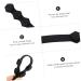 CLISPEED 20 Pack Black Mask Ear Hook Buckles - Anti-Strangulation Extension Lanyard for Face Masks - Buy Online on GoSupps.com