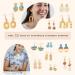 Doodle Hog Polymer Clay Earring Making Kit - DIY 12 Unique Earrings | Jewelry Making Supplies & Tools for Teens, Adults, and Kids 8-12 | Perfect Gift for Creative Crafters - Buy Online on GoSupps.com