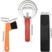 JVHLOV Horse Brushes Horse Grooming Kit Horse Hoof Pick Includes All Types of Horse Hair Brush Curry Comb and Hoof Pick - Buy Online on GoSupps.com