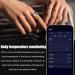 ThyxG Intelligent Portable Health Ring - Fitness & Sleep Tracker with Heart Rate Monitoring Precision Sensor & Multiple Training Modes - Cyan - Buy Online on GoSupps.com
