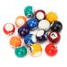 Mini Billiard Ball, 2.5CM Billiard Ball, Mini 2.5CM Children Billiard Ball Toy Eco-Friendly Resin Material for Recreation Games Game Rooms