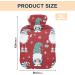 Buy Velvet Christmas Gnome Hot Water Bottle - 1L Pain Relief & Bed Warmer | Soft Cover Hot & Cold Compress - Buy Online on GoSupps.com
