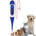 Pet Thermometer Digital Veterinary Thermometer Waterproof Digital Thermometer for Pets Pet Thermometer with Reminder Function Thermometer for Dogs Cats Horse Cattle Pigs Sheep