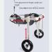 Dog Wheelchair Dog Wheelchair for Back Legs Adjustable Pet Wheelchair Rehabilitation Walk Tool Pet Cat Dog Wheelchair Portable 3XS - Buy Online on GoSupps.com