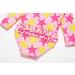 BONVERANO Baby Girls Swimsuit UPF 50+ Long-Sleeve Zipper One Piece - 9-12 Months Star Fish - Buy Online on GoSupps.com