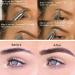 Eyebrow Contour Pen 4 in 1 Long Lasting Rotate Defining Highlighting Brow Pencil Medium 2# Medium - Buy Online on GoSupps.com