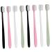 Hapinary 8st Physiotherapy Sport shoulder upholstery sensitive teeth toothbrush coal toothbrush travel toothbrush child capture clean pregnant woman plastic