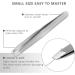 Professional Precision Tweezers for Women - 5 Pack Silver Set for Ingrown Hair, Eyebrows, Plucking, and Facial Hair Removal - Buy Online on GoSupps.com