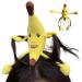 Yellow Banana Headband Costume | Banana Food Prop Headband | Cosplay Banana Hat | Funny Banana Headgear Banana Dress Up Accessory Photo Prop Headband Cosplay Prop Headband Yellow Headband for Adults