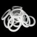 15 Pack White Spiral Hair Ties | Small No Crease Hair Coils | Telephone Cord Plastic Elastic Bands - Buy Online on GoSupps.com
