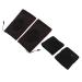 Weikeya heating bandage elastic heated elbow bandage breathable cotton polyester 1 pair for fishing for running EU plugs