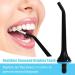 Replacement Tips for COSLUS SURFOU Hangsun Nicwell Water Flosser - Black Jet Tip Nozzles (3 Pack) - High-Quality Oral Irrigator Attachments for Enhanced Dental Care - Buy Online on GoSupps.com