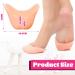 6 Pcs Silicone Toe Covers & Protectors for Women - Ballet Dance Toe Caps with Breathable Hole - Beige Gel Pads for Pointe Shoes & Metatarsal Support - Buy Online on GoSupps.com