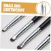 Baluue 12 Pcs Eye Precision Brush Makeup Brush for Women Eyeliner Brush for Women 16.90X0.40X0.40CMx3pcs Blackx3pcs - Buy Online on GoSupps.com