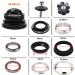 Jessica US Stock Lightweight 1-1/8 Threadless MTB Headset - Fits Mountain & Road Bikes - Double Sealed Bearings - Straight/Tapered Tube - Black - Buy Online on GoSupps.com