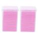 NOLITOY 800 Pcs Lint- Nail Towel Glue for Eyelash Extensions Nail Polish Remover Pads Janitorial Supplies Glue Bottle Wiping Pad Glue Wiper Pure Cotton Extension Glue Anti-Clogging