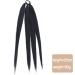 Ponytail Extensions 26 Inch Black Brown Ponytail Wig Hair Extension Boxing Braids Long Synthetic Ponytail and Rubber Band Wrapped Ponytail for Women(Color:4) - Buy Online on GoSupps.com