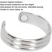 Magnetic Rings for Men & Women - Elegant Adjustable Jewelry for Fatigue Relief & Joint Pain - Silver Accessories - Buy Online on GoSupps.com