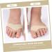 Healeved Metatarsal Pad Sleeve - 2pcs Hallux Sleeve Separator | Gel Forefoot Inserts & Insoles for Pain Relief | 9.8x7.2cm - Shop Now - Buy Online on GoSupps.com