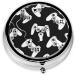 Game Controller Mini Round Pill Box | 3 Compartment Portable Pill Organizer for Travel Home & Office - Buy Online on GoSupps.com