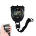 Jaimela Digital Sport Stopwatch Timer Handheld Chronograph Digital watches stopwatch with alarm clock calendar week for football basketball running swimming fitness and more