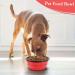 Vivifying 1000ml Foldable Dog Bowl - 2 Pack Silicone Pet Feeding Bowls for Travel (Black & Red) - Buy Online on GoSupps.com