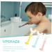 SEWOART 3S Children's Silicone Toothbrush - Baby Toothbrush for Gentle Cleaning (1 Pack) - Safe Soft and Colorful Design - Buy Online on GoSupps.com